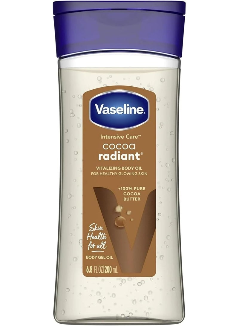 Vaseline  oil Cocoa Butter, 6.8 oz - Image 2